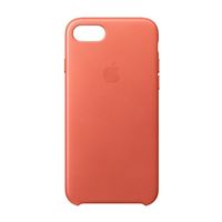 Apple Leather Backcover Apple iPhone SE (2022 / 2020) / 8 / 7 - Geranium