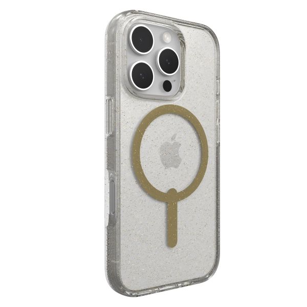 ZAGG Milan Snap Case met MagSafe Apple iPhone 16 Pro - Gold Glitter