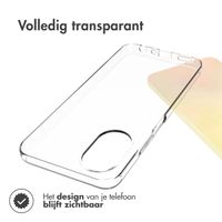 Accezz Clear Backcover Oppo A18 / Oppo A38 - Transparant