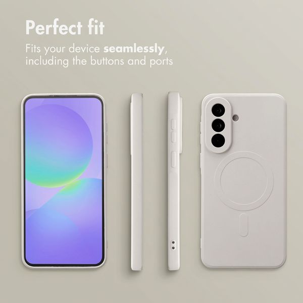 imoshion Colour Back Cover with MagSafe Samsung Galaxy A37 (5G) - Beige