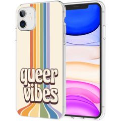 imoshion Design hoesje iPhone 11 - Rainbow Queer vibes