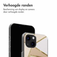 imoshion  Design hoesje iPhone 13 - Graphic Beige