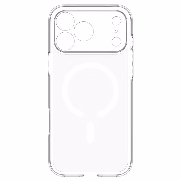 Spigen Ultra Hybrid Backcover MagSafe Apple iPhone 18 Pro Max / 17 Pro Max - Clear / White