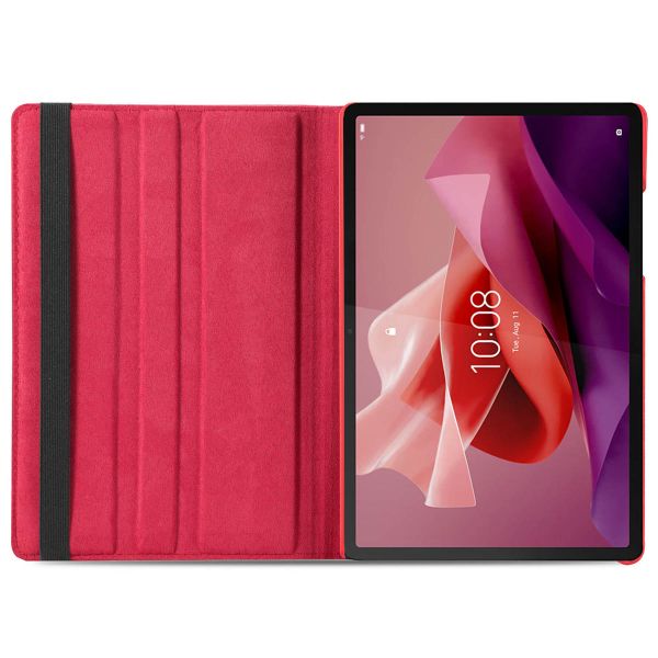imoshion 360° draaibare Bookcase Lenovo Tab P12 - Rood