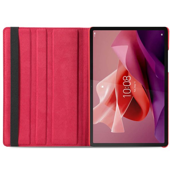 imoshion 360° draaibare Bookcase voor de Lenovo Tab P12 - Rood