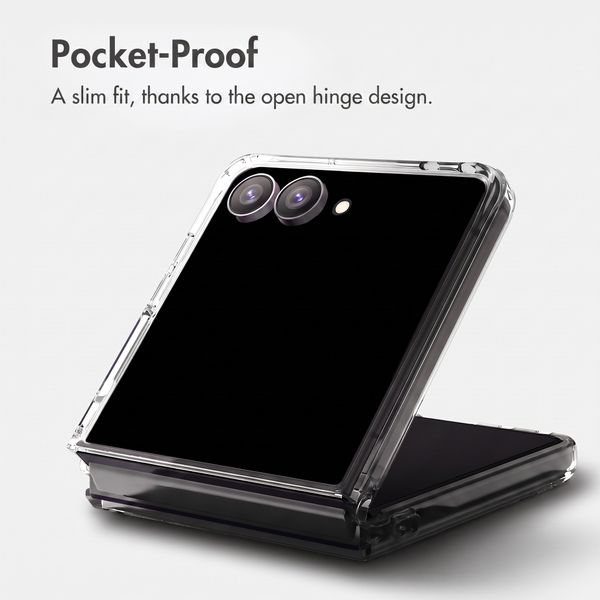 Accezz Xtreme Impact Back Cover Samsung Galaxy Z Flip 8 - Transparent