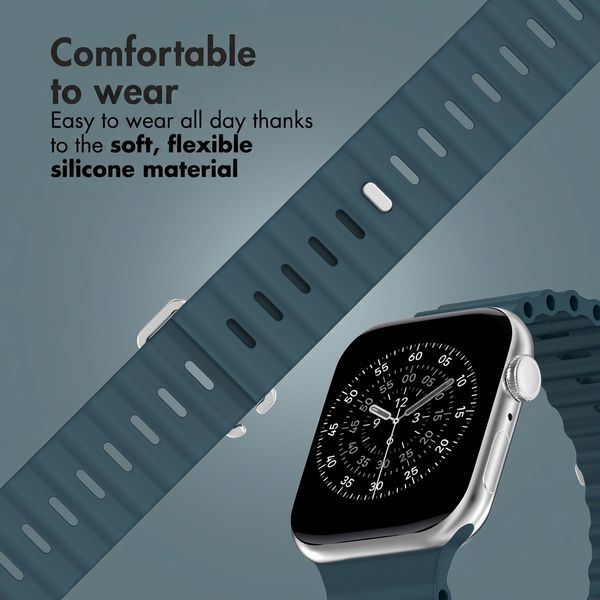 Accezz Ocean band Apple Watch | 38/40/41/42 mm - Abyss Blue