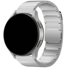 Selencia Stalen magnetisch bandje  - Universeel 22 mm aansluiting - Zilver