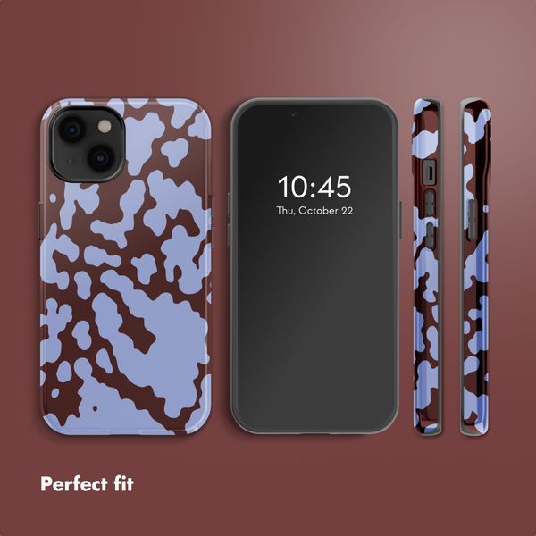 Selencia Vivid Back Cover with MagSafe Apple iPhone 14 - Moo'd Lavender Glow