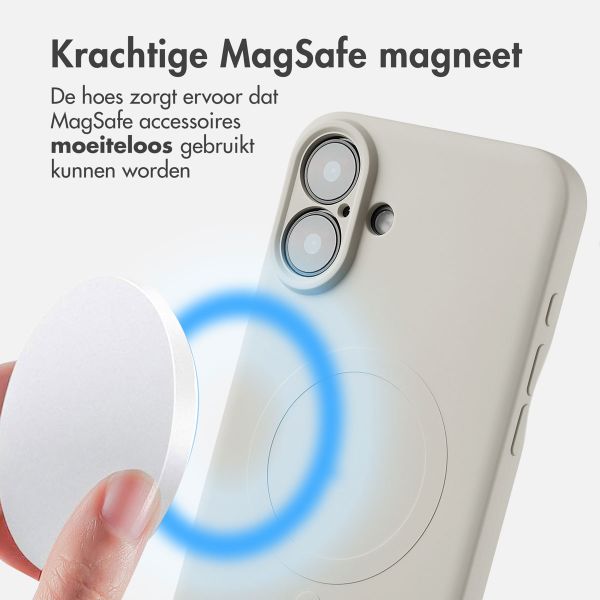 imoshion Color Backcover met MagSafe Apple iPhone 16 - Beige