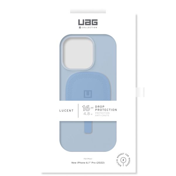 UAG Lucent 2.0 Backcover MagSafe Apple iPhone 14 Pro - Cerulean