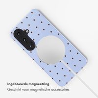 Selencia Vivid Backcover met MagSafe Samsung Galaxy S26 - Happy Dots Digital Sky