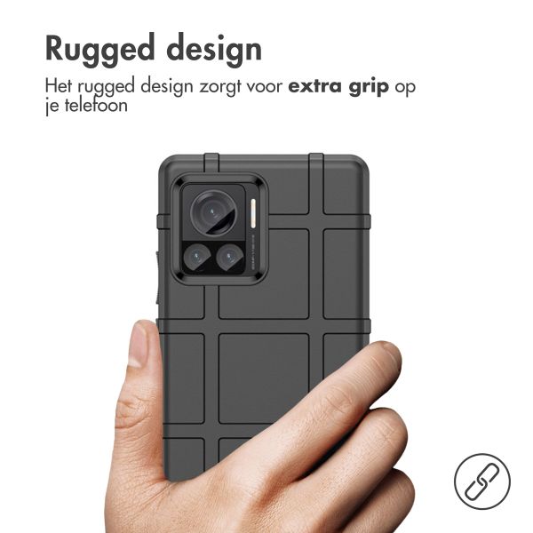 imoshion Rugged Shield Backcover Motorola Edge 30 Ultra - Zwart