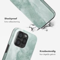 Selencia Vivid Backcover met MagSafe Apple iPhone 15 Pro - Marble Grayed Jade