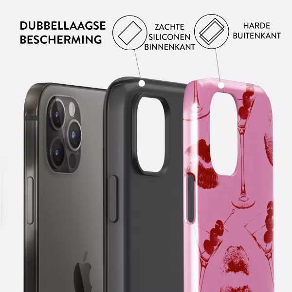 Burga Tough Backcover MagSafe Apple iPhone 12 (Pro) - Call me