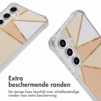 imoshion Design hoesje met koord Samsung Galaxy S24 FE - Beige Graphic