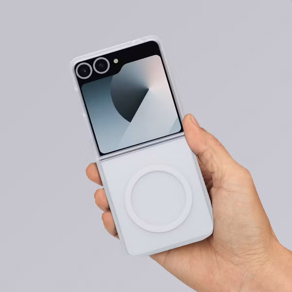 imoshion Color Guard Backcover met MagSafe Samsung Galaxy Z Flip 7 - Wit