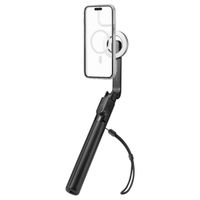 Spigen MagSafe Tripod Selfie Stick - met afstandsbediening - Universeel - 120CM - Zwart