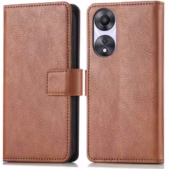 imoshion Luxe Bookcase Oppo A58 - Bruin