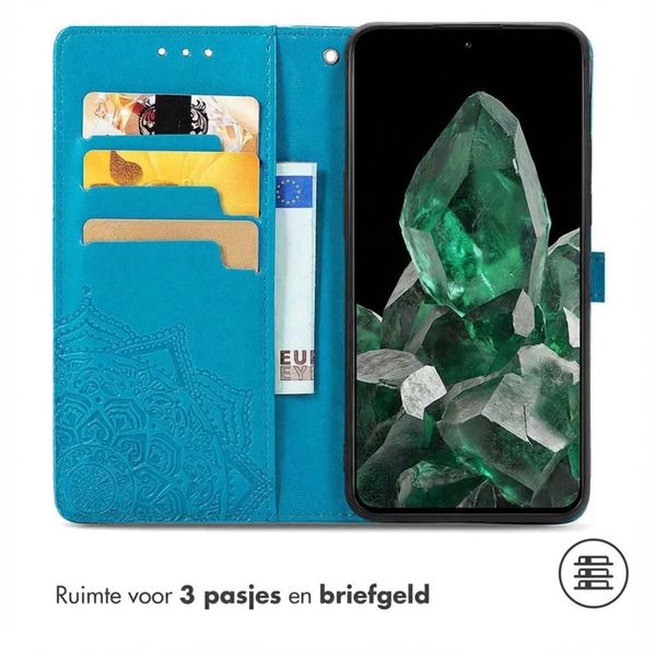 imoshion Mandala Bookcase OnePlus 10T - Turquoise