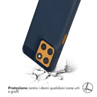 imoshion Brushed Backcover Motorola Moto G15 / G15 Power - Donkerblauw