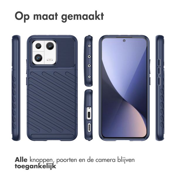 imoshion Thunder Backcover Xiaomi 13 - Donkerblauw