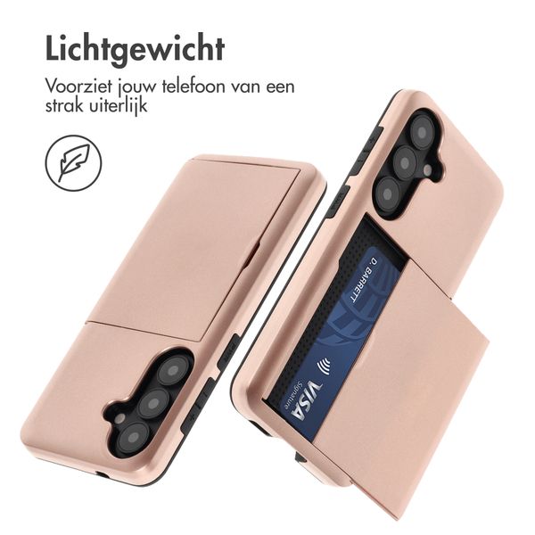 imoshion Backcover met pasjeshouder Samsung Galaxy S26 - Rose Gold