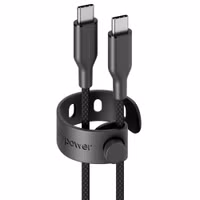 Empower by PanzerGlass Racing USB-C naar USB-C Oplaadkabel - 60W - 2 meter - Space Black