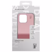 iDeal of Sweden Mirror Case Apple iPhone 16 Pro - Mirror Rose Pink