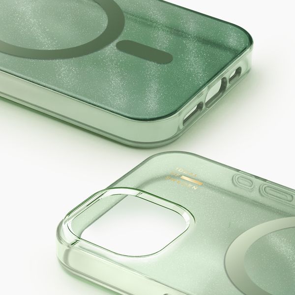 iDeal of Sweden Clear Case MagSafe Apple iPhone 17e / 16e / 15 / 14 / 13 - Sage Green