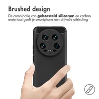 imoshion Brushed Backcover Xiaomi 14 Ultra  - Zwart