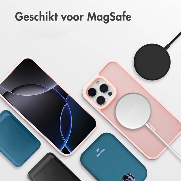 imoshion Color Guard Backcover met MagSafe Apple iPhone 16 Pro Max - Lichtroze