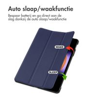 imoshion Trifold Bookcase Xiaomi Pad 6S Pro 12.4 - Donkerblauw