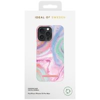 iDeal of Sweden Fashion Backcover iPhone 15 Pro Max - Pastel Marble