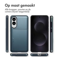 imoshion Backcover met pasjeshouder Samsung Galaxy S25 Edge - Donkerblauw