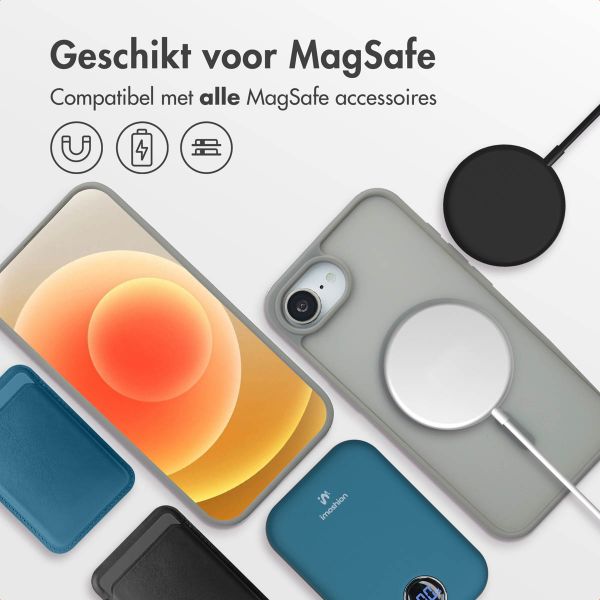 imoshion Color Guard Backcover met Magsafe iPhone 16e - Grijs