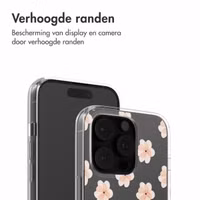 imoshion Design hoesje Apple iPhone 16 Pro - Floral Peach