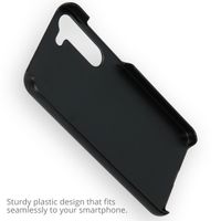 Ontwerp je eigen Samsung Galaxy S23 Plus hardcase hoesje - Zwart