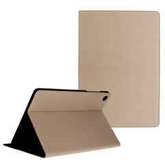Selencia Riva Folio Case Samsung Galaxy Tab A11 Plus - Beige
