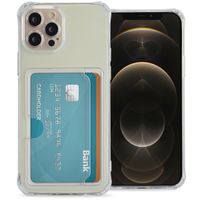 imoshion Softcase Backcover met pasjeshouder Apple iPhone 12 Pro - Transparant