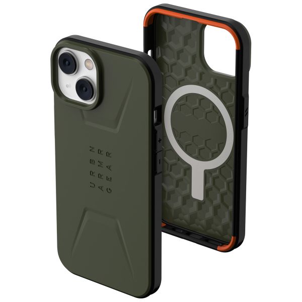 UAG Civilian Backcover MagSafe iPhone 14 - Olive