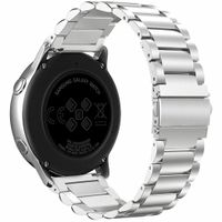 imoshion Stalen bandje Samsung Galaxy Watch 4 / 5 / 6 / 7 / FE (20 mm) - Zilver