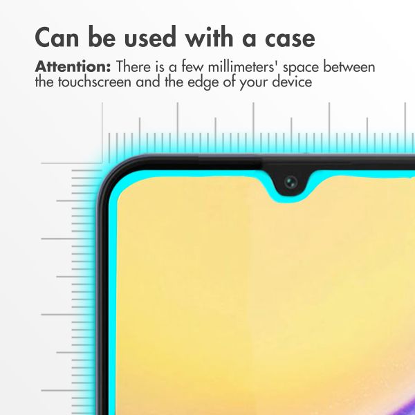 Accezz Tempered Glass Screen Protector 2-pack Samsung Galaxy A15 (5G/4G)