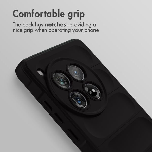 imoshion EasyGrip Backcover OnePlus 12 - Zwart