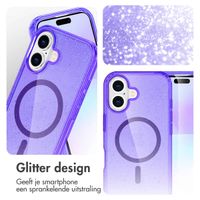 imoshion Sparkle Backcover met MagSafe Apple iPhone 17 - Paars