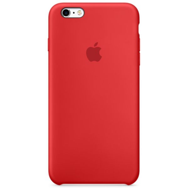 Apple Silicone Backcover iPhone 6(s) Plus - Red