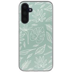 imoshion Design hoesje Samsung Galaxy A35 - Leaves Line-Art