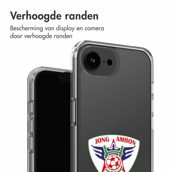 Clear Backcover Apple iPhone 16e - S.V. Jong Ambon