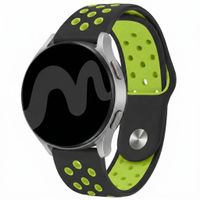 imoshion Siliconen sportbandje  - Universeel 18 mm aansluiting - Black & Lime