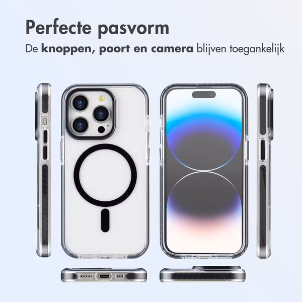 imoshion Combat MagSafe Backcover Apple iPhone 14 Pro - Zwart